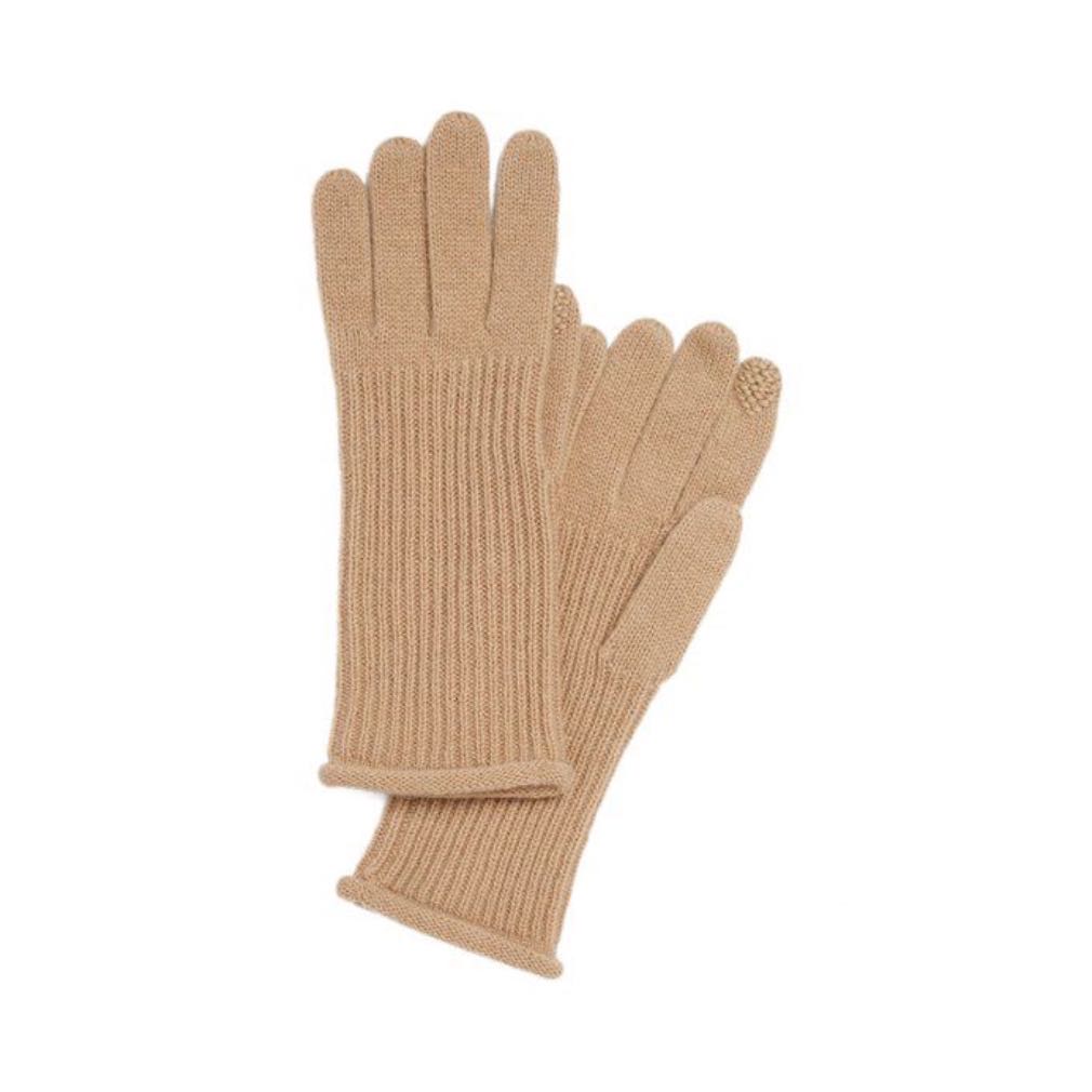 Hot Sale Cashmere& cotton Blended Jersey Knitting Gloves for Women