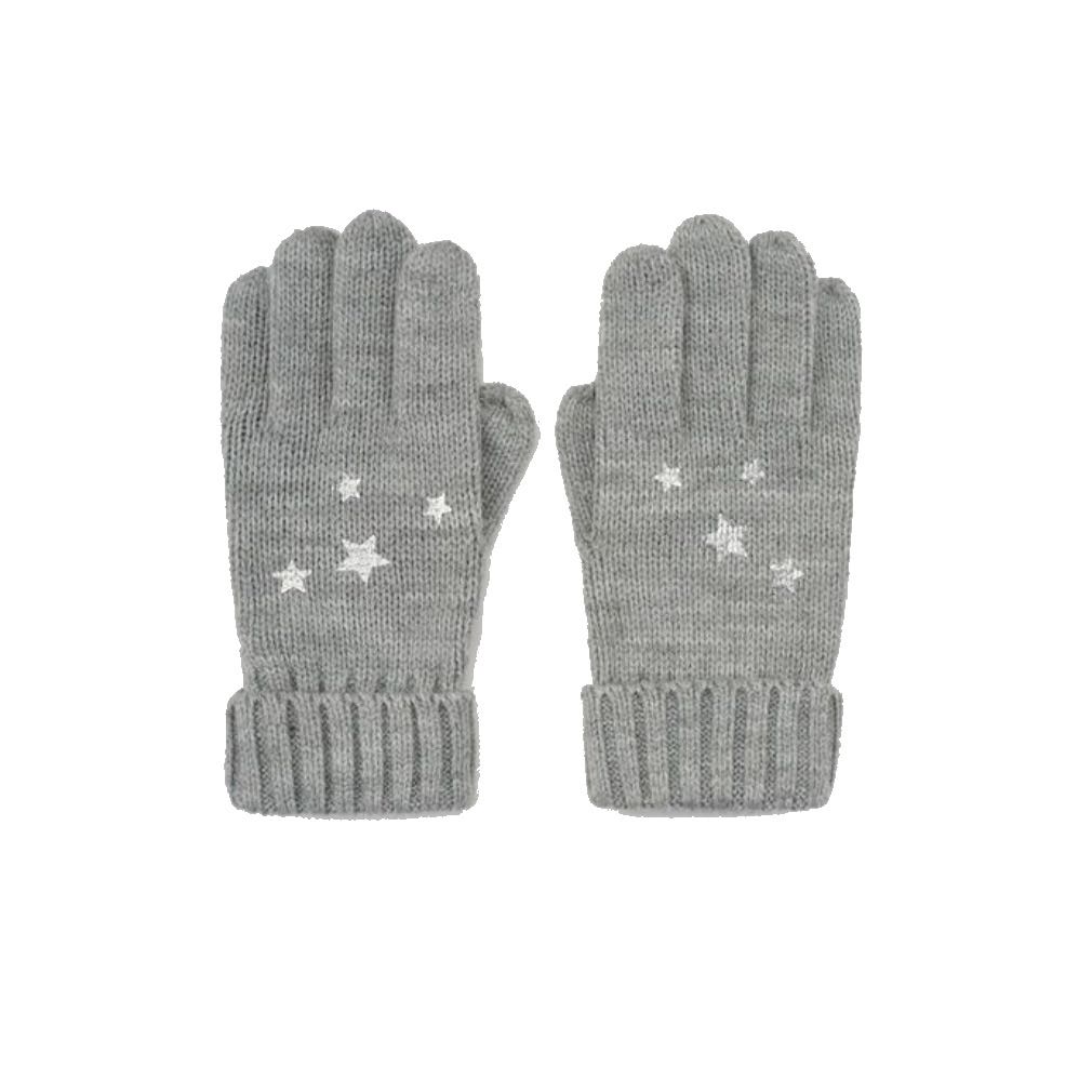 Women’s Cashmere&Cotton Blended Gloves with Custom Printed Pattern